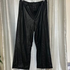 Joe's Jeans Black Flare & Wide Leg Pants